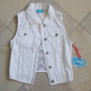 NEW • Nanette Lepore Denim Vest